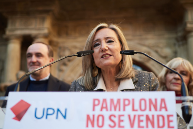 Archivo - Cristina Ibarrola se convertirá este domingo en la nueva presidenta de UPN.