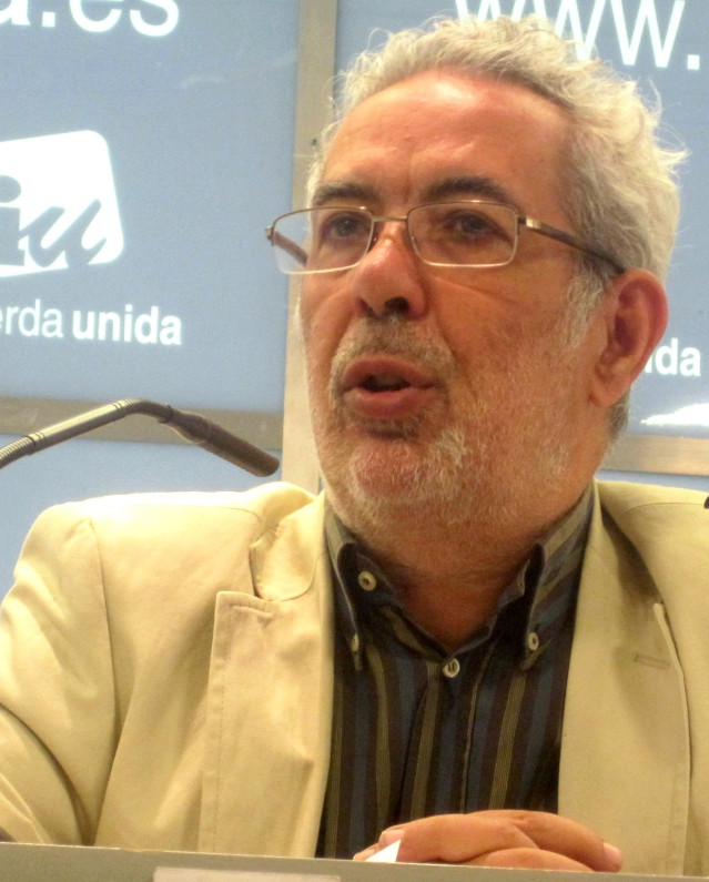 Archivo - Aspirante a liderar IU, José Antonio García Rubió.