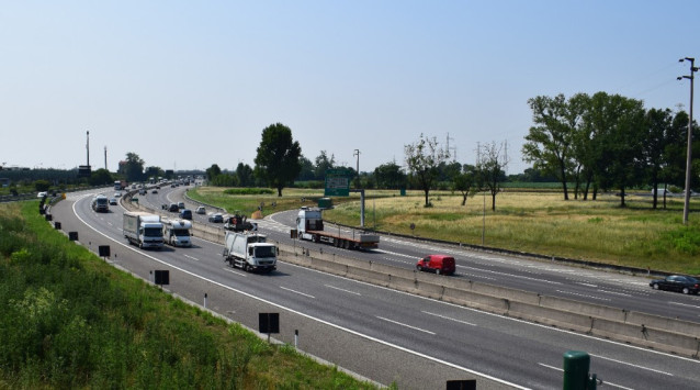 Archivo - Autopista de Sacyr en Italia