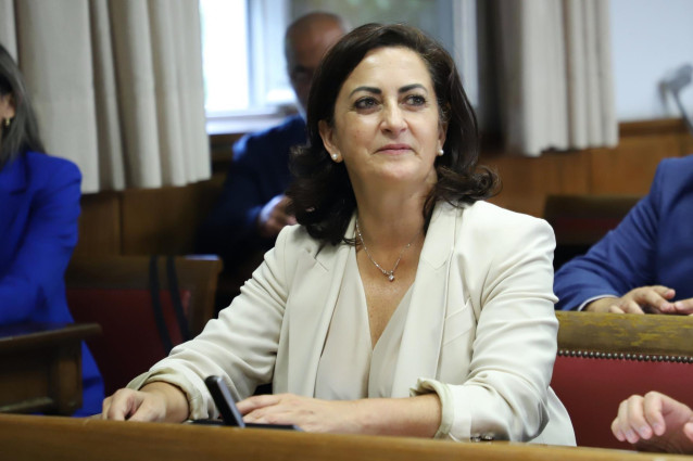 Archivo - La senadora y expresidenta de La Rioja, Concha Andreu