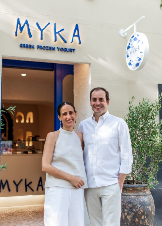 Natalia Morales y Javier Ezquerro, fundadores de Myka