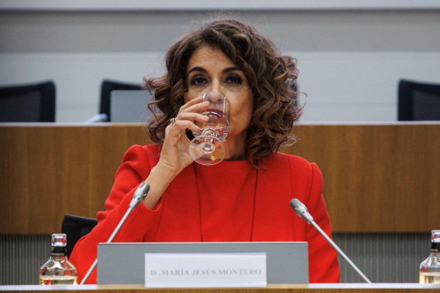 La vicepresidenta primera y ministra de Hacienda, María Jesús Montero.