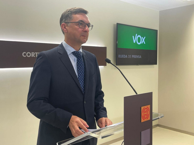 Fernando Civiac, diputado de VOX en las Cortes de Aragón