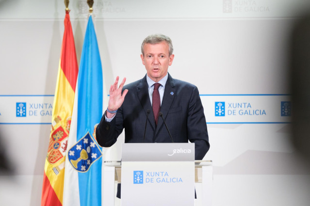 Rueda comparece ante los medios tras el Consello.