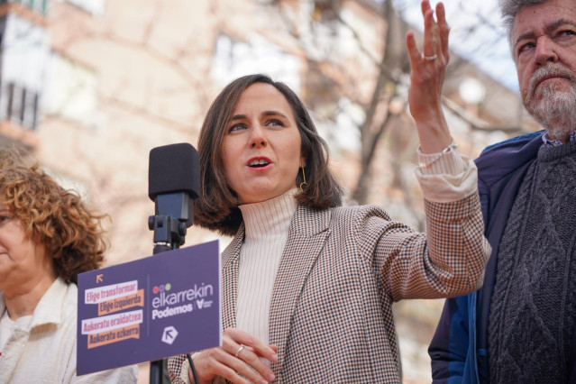 La secretaria general de Podemos, Ione Belarra