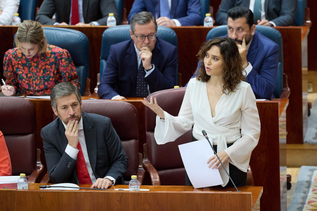 Isabel Díaz Ayuso, presidenta de la Comunidad de Madrid