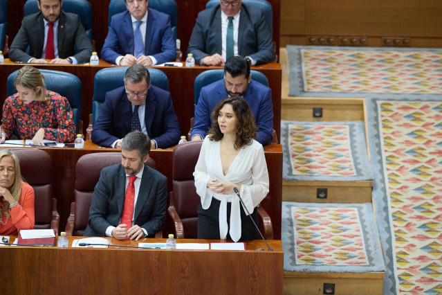 Isabel Díaz Ayuso, presidenta de la Comunidad de Madrid