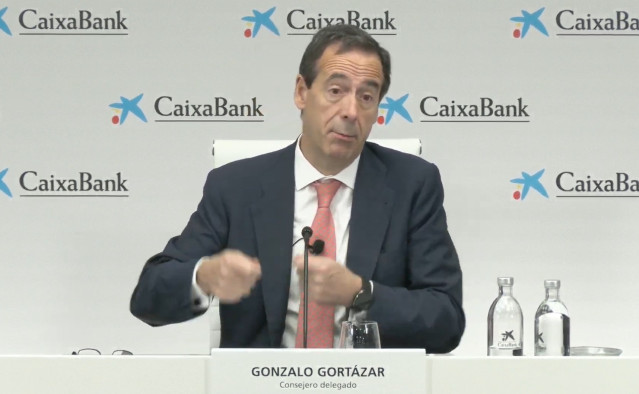 El consejero delegado de CaixaBank, Gonzalo Gortázar.