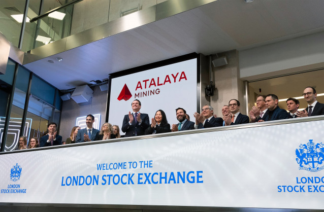 Atalaya comienza a cotizar en el mercado principal de la Bolsa de Londres.