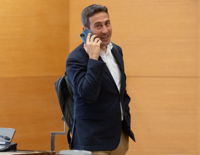 El exvicepresidente de la Diputación de Almería, Óscar Liria Sánchez.