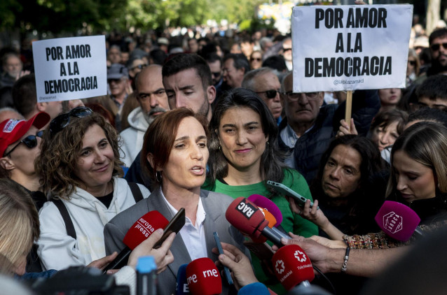 La ministra de Sanidad, Mónica García
