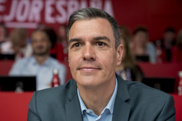 Archivo - El secretario general del PSOE y presidente del Gobierno, Pedro Sánchez, la reunión del Comité Federal, en la sede del partido, a 10 de junio de 2023, en Madrid (España).
