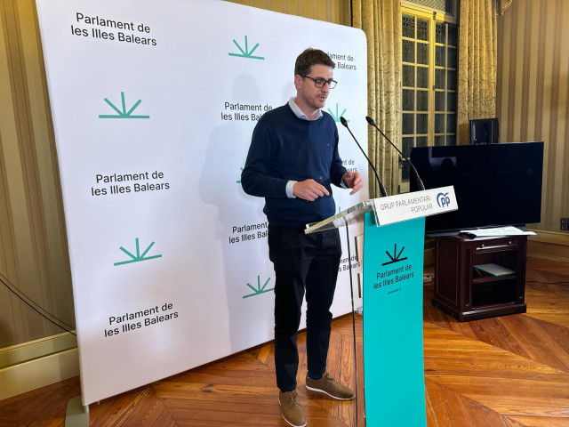 Archivo - El portavoz parlamentario del PP, Sebastià Sagreras.