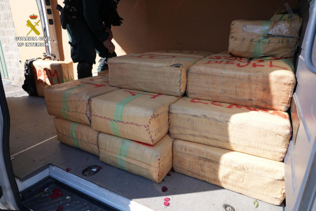 Archivo - Droga intervenida en la Operación Halia de Guardia Civil, DEA y Europol, con 20 detenidos en Galicia y Madrid, y más de 3 millones de euros incautados, tras desmantelar una red de narcotráfico que usaba veleros para el transporte de cocaína.