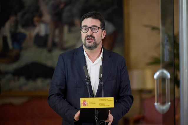 Archivo - El secretario de Estado de Trabajo, Joaquín Pérez Rey.