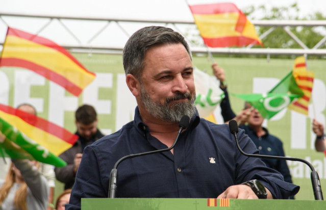 El presidente de VOX, Santiago Abascal