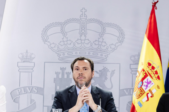 El ministro de Transportes y Movilidad Sostenible, Óscar Puente