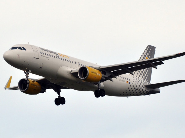 Un avión de Vueling