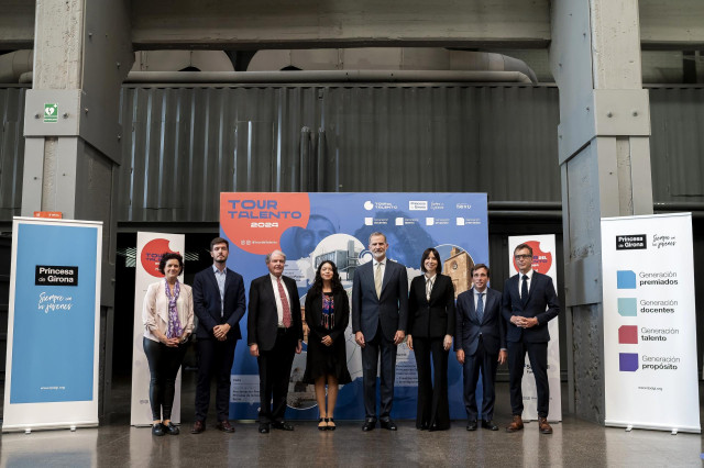 El Rey preside el acto central del Tour del talento en Madrid y proclamación del Premio Princesa de Girona Internacional 2024