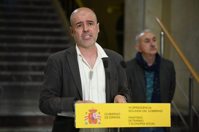 El secretario general de CCOO, Unai Sordo.