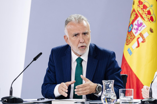El ministro de Política Territorial y Memoria Democrática, Ángel Víctor Torres