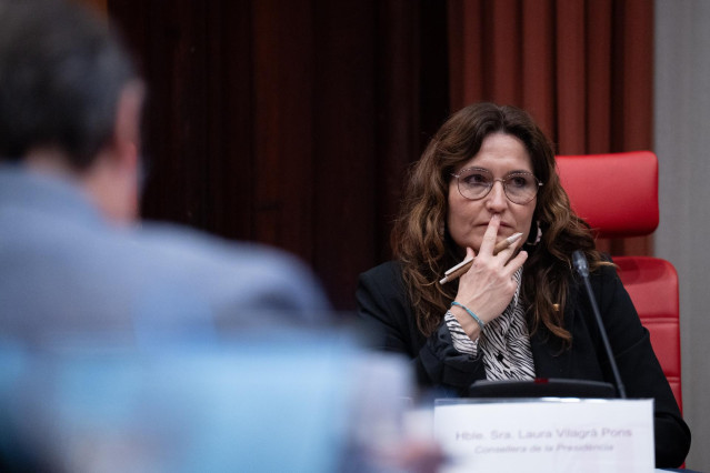 Archivo - La vicepresidenta de la Generalitat, Laura Vilagrà