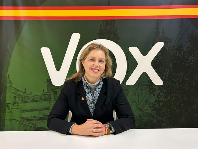 Archivo - La portavoz municipal de Vox, Cristina Peláez, en una foto de archivo.