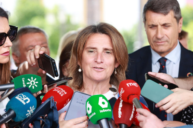 La vicepresidenta tercera del Gobierno y ministra para la Transición Ecológica y el Reto Demográfico, Teresa Ribera.