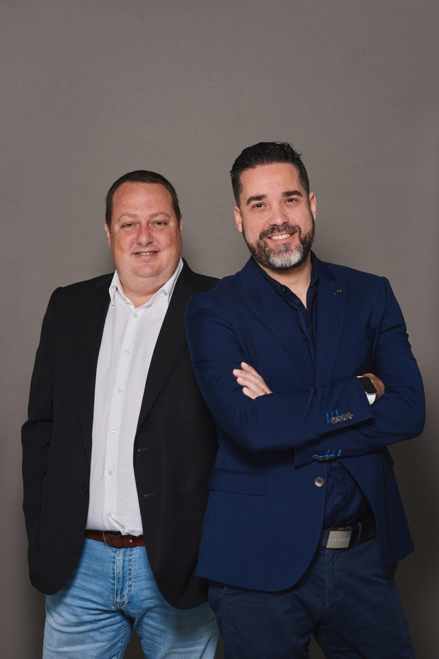 Archivo - Salvador Marti y Javier Mira, fundadores de Facephi