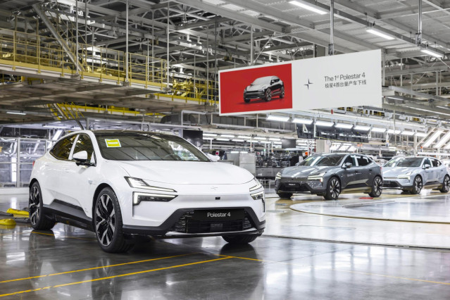 Archivo - Polestar inicia la producción de 'Polestar 4 ' cuyas primeras entregas están previstas antes de 2024.