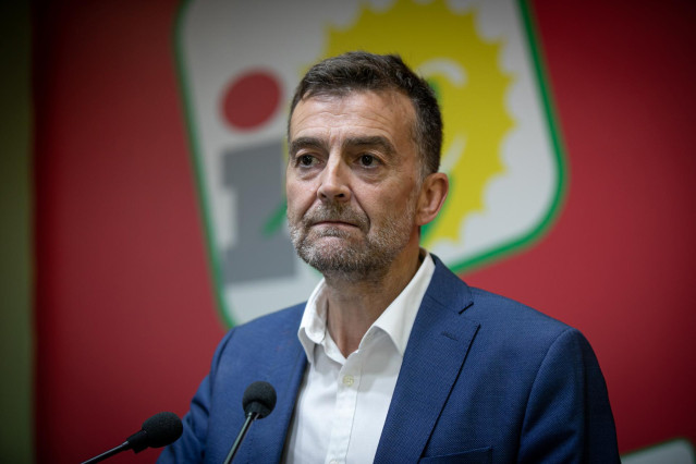 Archivo - Rueda de prensa de Antonio Maíllo