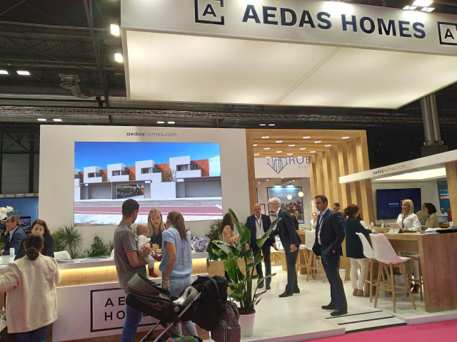 El stand de Aedas Homes en el SIMA 2024