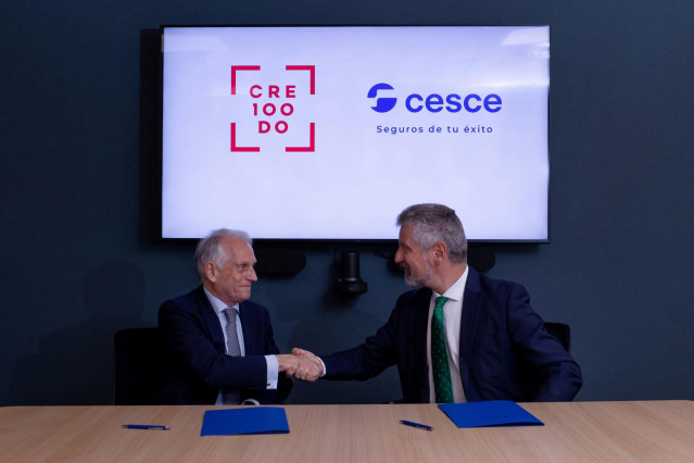 Fundación CRE100DO incorpora a Cesce como entidad asociada para impulsar las empresas de tamaño intermedio.