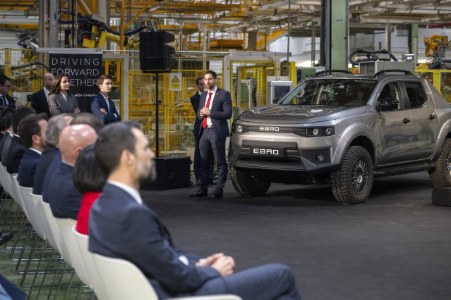 Archivo - Acto de la firma del acuerdo entre Ebro y Chery para construir coches eléctricos en la antigua fábrica de Nissan, a 19 de abril de 2024, en Barcelona, Catalunya (España).