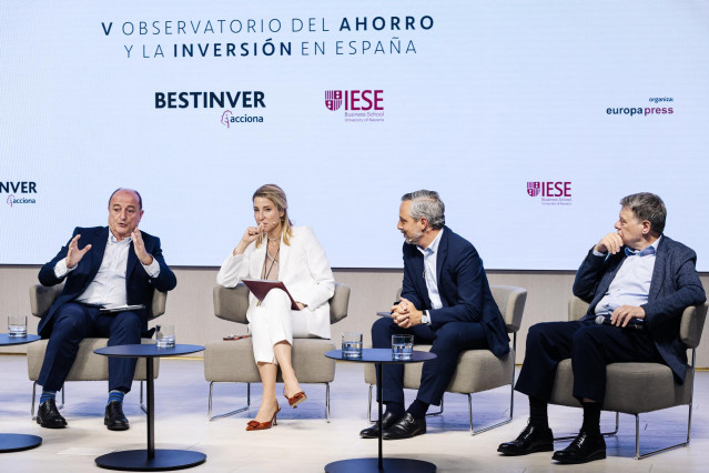 Encuentro informativo de Europa Press, en el Campus de ACCIONA, a 21 de mayo de 2024, en Madrid (España).