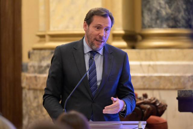 El ministro de Transportes y Movilidad Sostenible, Óscar Puente