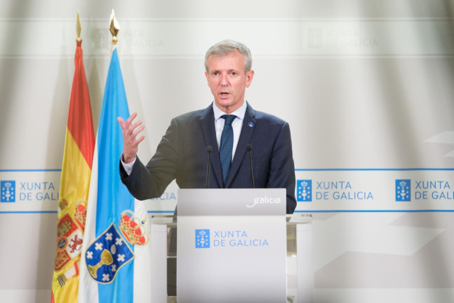 Rueda comparece ante los medios tras el Consello.