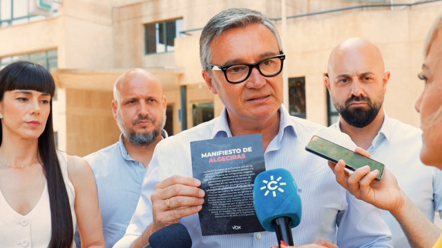 Manuel Gavira, este jueves en El Ejido (Almería)
