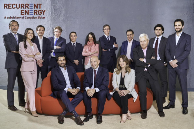 Recurrent Energy cierra financiación por hasta 1.300 millones para impulsar su cartera renovable en Europa