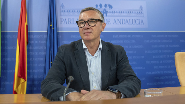 El portavoz de Vox en el Parlamento andaluz, Manuel Gavira. (Foto de archivo).