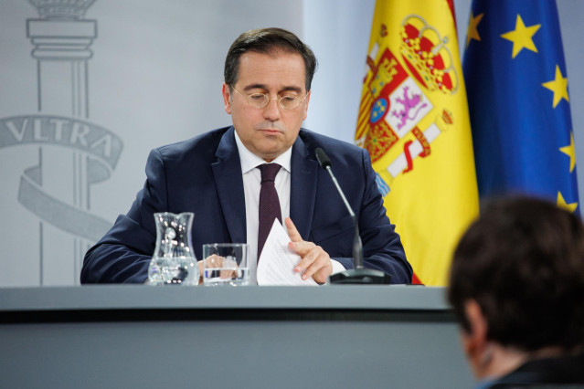 El ministro de Asuntos Exteriores, Unión Europea y Cooperación, José Manuel Albares