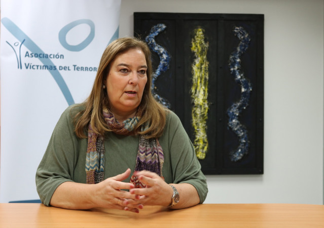 Maite Araluce, presidenta de la AVT