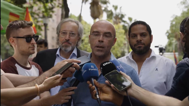 El candidato de Vox a las elecciones del Parlamento Europeo, Jorge Buxadé