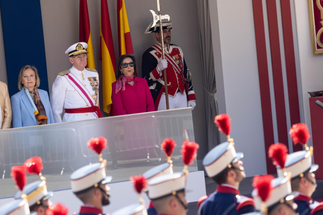 La ministra de Defensa, Margarita Robles, en Oviedo
