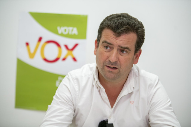 Archivo - El portavoz de Agricultura de Vox en el Congreso, Ricardo Chamorro