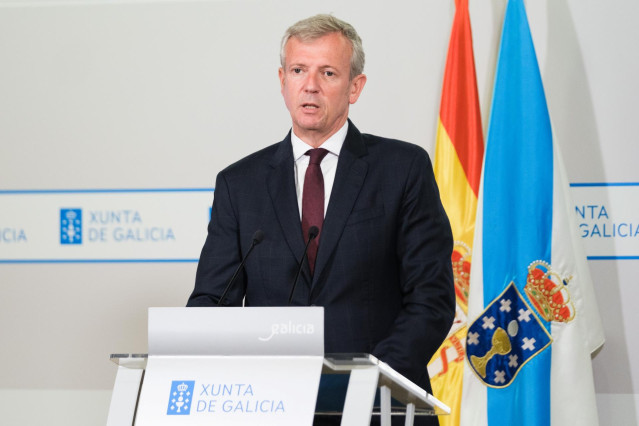 Rueda comparece ante los medios tras el Consello de la Xunta.