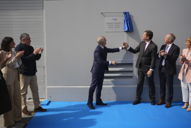 Inauguración de una nueva planta de valorización de residuos papeleros en Iurreta (Bizkaia)