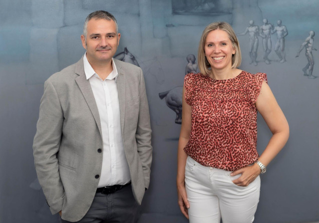 Vicent Server y  Mireia Server, coodirectores de Rolser.