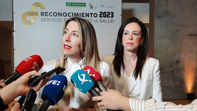 La presidenta de la Junta de Extremadura, María Guardiola, en una foto de archivo