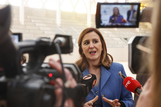 Archivo - La alcaldesa de València, María José Catalá, en una imagen de archivo